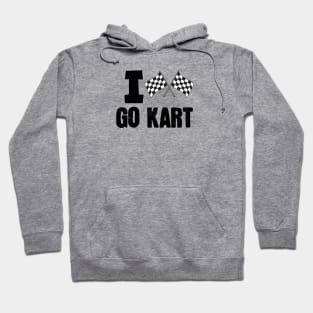 I love/win go kart Hoodie